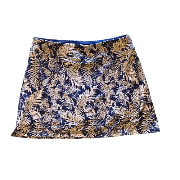 Tranquility Blue&White Tennis Pickleball Shorts Skirt Mini Excellent Condition! - Picture 1 of 10